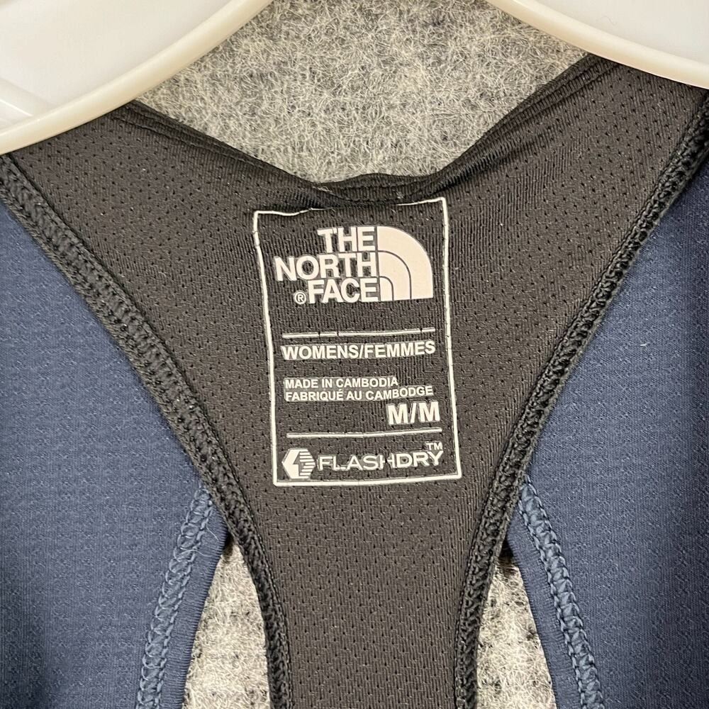 The North Face FlashDry Tank Women M Racerback Training Trailcore Gorpcore Tech - Picture 2 of 9